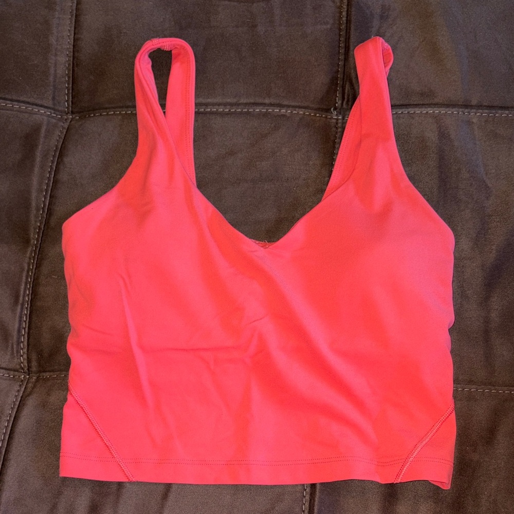 Coral / Pink Align Tank Top